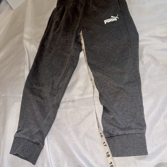 Puma Gray Sweatpants Athletic Pants Boys Size 8(Small) - Picture 4 of 6